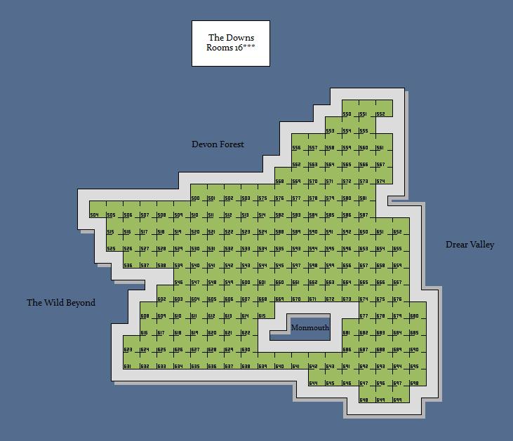 Map of Konge Area.